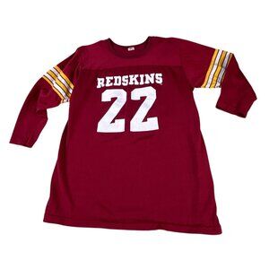 Vintage NFL Commanders #22 Jersey Shirt 3/4 Sleeve Youth XL 18-20 Rawlings Sears